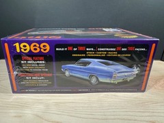 AMT – 1969 FORD TORINO COBRA FASTBACK – 1:25 SCALE KIT – FACTORY SEALED NEW