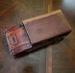 H-1 Hummer Hand Crafted of Reclaimed Mahogany Wood Model Made In Vietnam