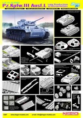Dragon 1:35 Panzer Pz.Kpfw.III Ausf.L 6387 Late Production w/Winterketten