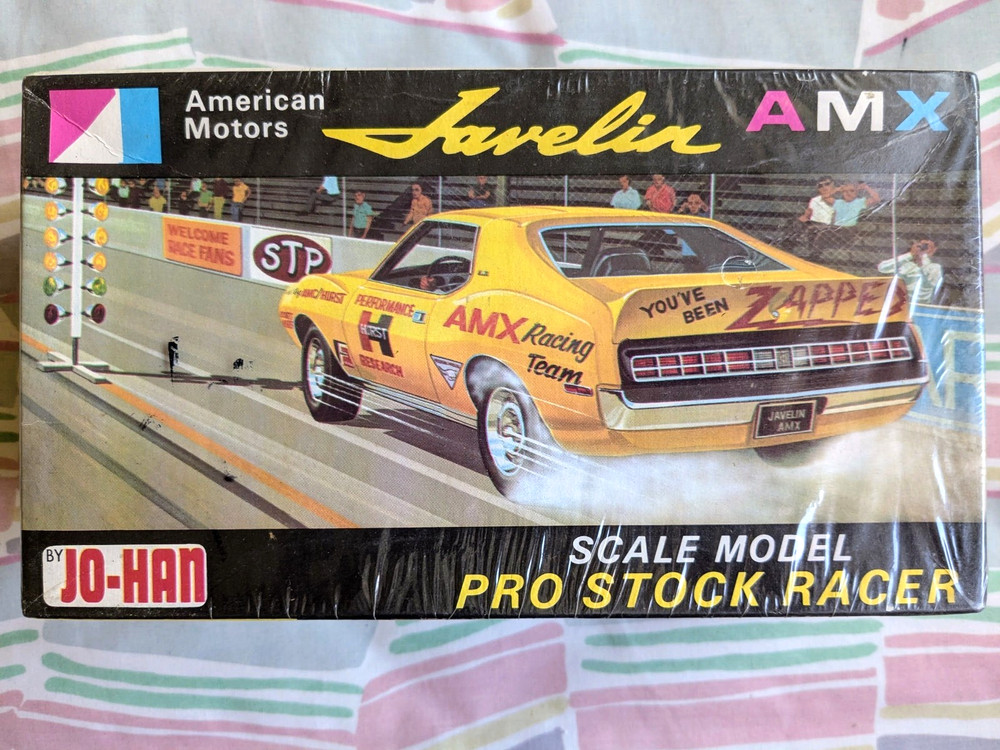 *RARE! **FACTORY-SEALED *ORIGINAL VINTAGE JO-HAN JAVELIN AMX PRO STOCK KIT *NIB!