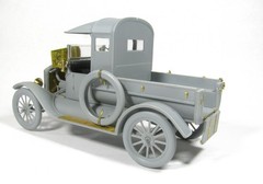 Photo-etched detailing set for Ford Model T 1917 Utility by ICM 35664, 1:35