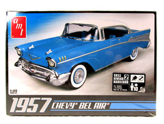 AMT 1957 Chevy Bel Air Model Kit Car Scale 1:25 Kit # AMT638M/12 Factory Sealed