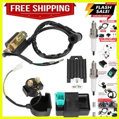 Ignition Coil Starter Solenoid Voltage Regulator CDI Compatible with Tao tao …