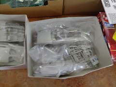 Corvett Plastic Models Parts/ Build Lot Of 4Open Boxs Look Complete, Unbuilt