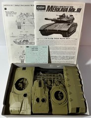 Academy #1391 1/35 Scale Israeli Merkava Mark 3 MBT from 1999 – Parts Sealed