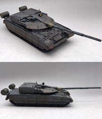 Amusing Hobby 35A064 1/35 Russian Main Battle Tank Black Eagle Object 640 model