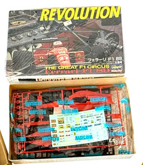 HASEGAWA FERRARI F1 89 Great Circus 1/24 SCALE Kit #23001 Revolution~NEW in OB