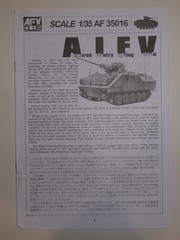1:35 AFV CLUB AF35016 : NATO AIFV ARMOURED INFANTRY FIGHTING VEHICLE 25MM CANNON