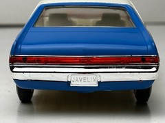 Jo-Han 1969 AMC Javelin SST Promo Car with Original Box, Red to Blue