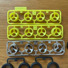 Mini 4WD tires and wheels bulk sale