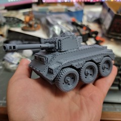Bullfrog AFV (Imperial Guard Alternate Model For Tabletop Wargaming In Space)