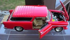 Chevrolet 55Chevy57 Nomad Custom Built Metal Body Model Car1955Wagon1957