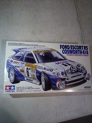 A5C Tamiya Ford Escort RS Cosworth 4×4 Sport Car Series NO.144 Model Kit NIOB