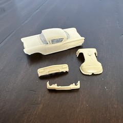 Jimmy Flintstone 1958 Stock Chevy Impala Resin HO Slot Car Body
