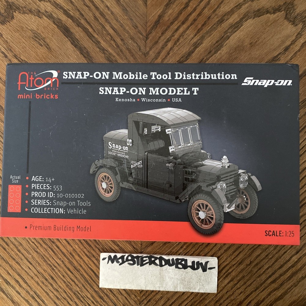 New Snap-on™ The Atom Brick Model T SSX23P156 Vintage Car Collectible