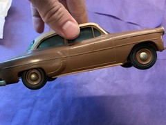 1950s Chevrolet Chevy 2 Door Dealer Promo Car Bank – shoreline beige