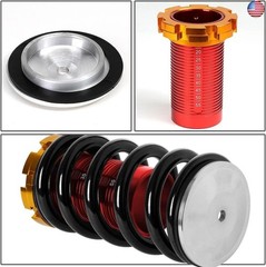 DNA MOTORING 4PCS Suspension Coilover Sleeves Spring Kit Compatible with 88-00