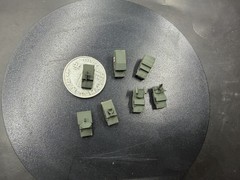 3D Printed 1/400/350 USA Humvee Series Armored Vehicle Finished /7pc