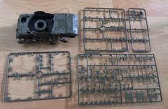 AFV Club #AF35042 Duster Model Kit Parts Only