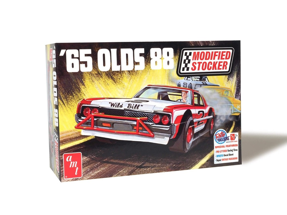 AMT 1/25 1965 Oldsmobile 88 Modified Stocker Model Kit Goodyear Slicks AMT1474