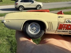 VTG 1969 Chevrolet Camaro SS Indianapolis 500 Pace Car Dealer Promo Model Toy