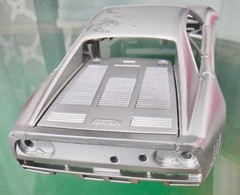 Ferrari GTO Metal Body Model Kit Testors 152 Snap or Screw On Parts Started