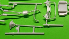 1979 Camaro Z/28 1/24 Frame Chassis Axle Rear Exhaust Revell Stranger Things