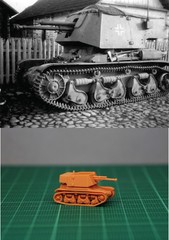 1/144 WWII German 4.7cm Panzerjager 35R (fine detail) Resin kit (#GER260A)