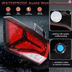 Tail lights Assembly Left Outer Compatible with 2022 2023 2024 Chevy Equinox OE