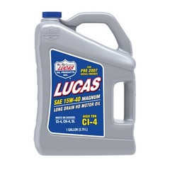 Lucas Oil 10076 Sae 15W-40 Magnum High Tbn Ci-4 Oil 1 Gallon Luc10076