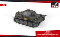 Armory 1/72 VK 36.01(H) German WWII Experimental Heavy Tank AR72210