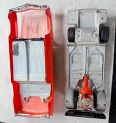 Vintage 1969 Chevy Chevelle SS 396 Built Model Partial Paint Extra Parts Box