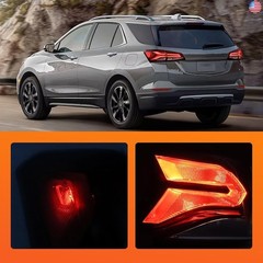 Tail Light Compatible with Equinox 2022-2024 Left Outer Driver Side Rear Brake