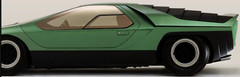 Race Car Classic Vintage Gandini’s Custom Concept Racer Racing Built Model