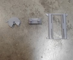 3D Printed 1/25 5th Wheel Hitch
