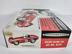 Maserati Electric Racing Car Strombecker 1:24 Model Kit # 8270