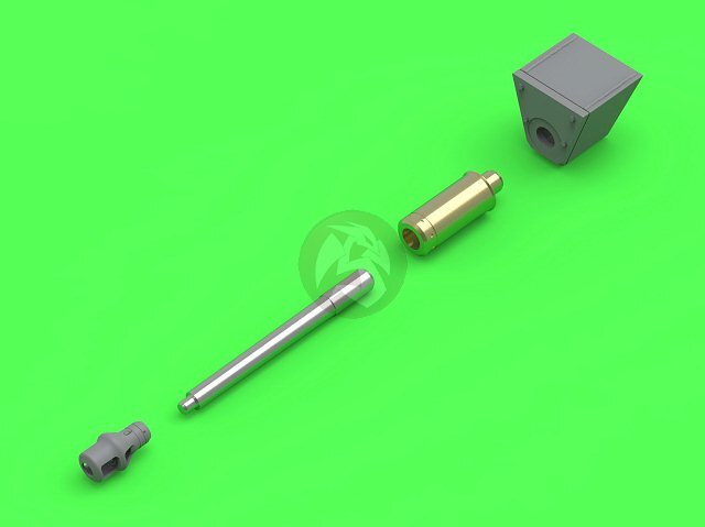 Master 1/72 7.5cm StuK 40 L/43 Barrel w/Mantlet for StuG III F (Early) GM-72-036