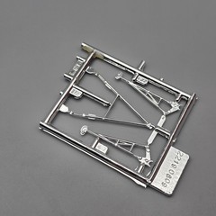 Revell 1/24 1966 66 Chevrolet Malibu SS Parts Kitbash Chrome Drag Suspension Arm
