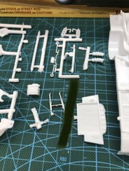 55 Chevy Bel Air Sedan CHASSIS SUSPENSION FOB AMT 1:25 Search LBR Model Parts