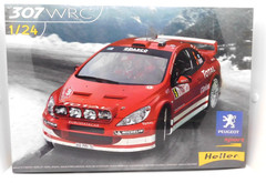 Heller Peugeot 307 WRC 2004 Monte Carlo Rallye #5 M Gronholm T Rautiainen Model