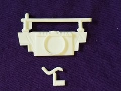 71 Plymouth Hemi Cuda RADIATOR & HOSE for Revell Monogram 1:24 Model Kit 1971