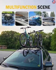 EZREXPM Roof Rack Cross Bars Fit for Ford Edge 2015-2024 Luggage Lockable