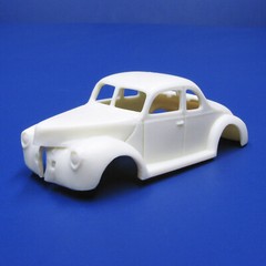 JFSL15 H:O scale Jimmy Flintstone 1940 Ford Gasser resin slot car body