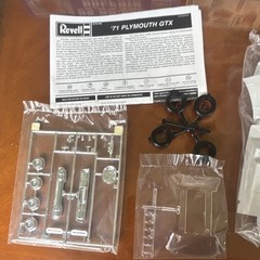 Revell Muscle ’71 Plymouth GTX Model Kit 1:24 Plastic Unassembled 2166