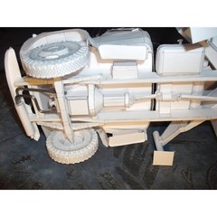 OREL 073 – 1/25 Paper model kit Civilian Cars Crane KS-2561D based on ZIL-130