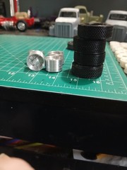 1/25 model semi truck parts
