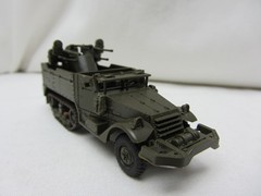 ROCO MINITANKS DBGM #279 US Army WWII M16 AAA Quad .50cal Halftrack