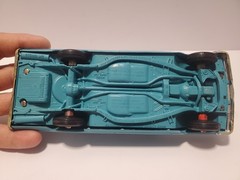 M131. 1964 FORD GALAXIE 500 XL DEALER PROMO MODEL CAR 1/25 Scale TURQUOISE