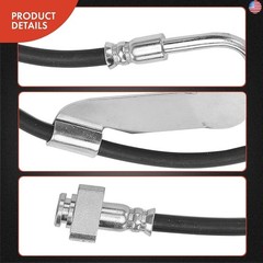 A-Premium Front Driver and Passenger Brake Hydraulic Hoses Compatible with