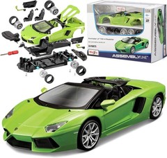 Lamborghini Aventador Roadster 1:24 Scale Die-Cast Model Kit